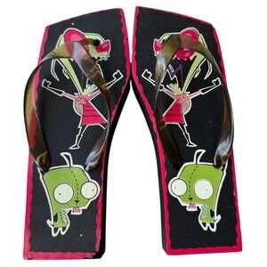 Nickelodeon's Invader ZIM TV Series Sandals Adult Unisex Size M 6.5-7.5 (READ)